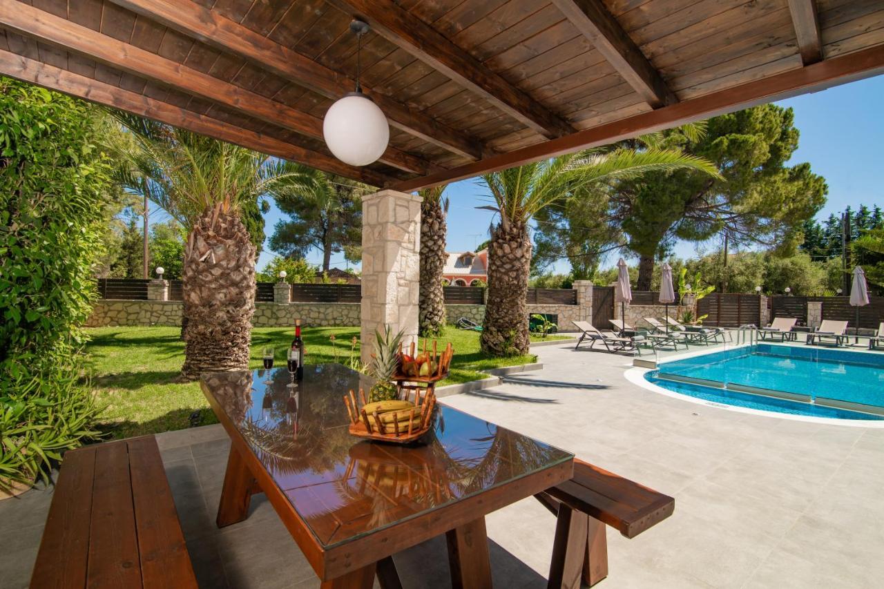Luxury Villa Vanato & Pool Koukounariá Exteriör bild