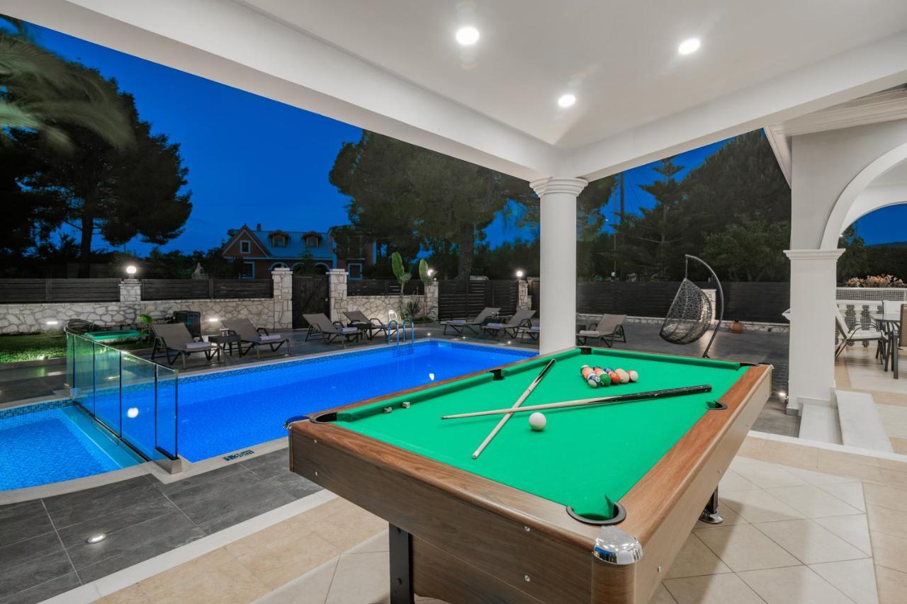 Luxury Villa Vanato & Pool Koukounariá Exteriör bild