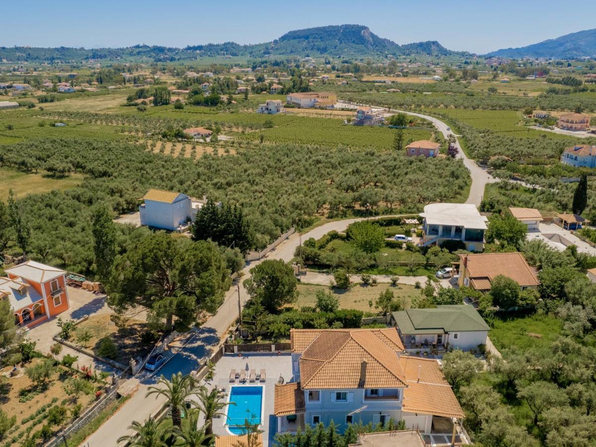 Luxury Villa Vanato & Pool Koukounariá Exteriör bild