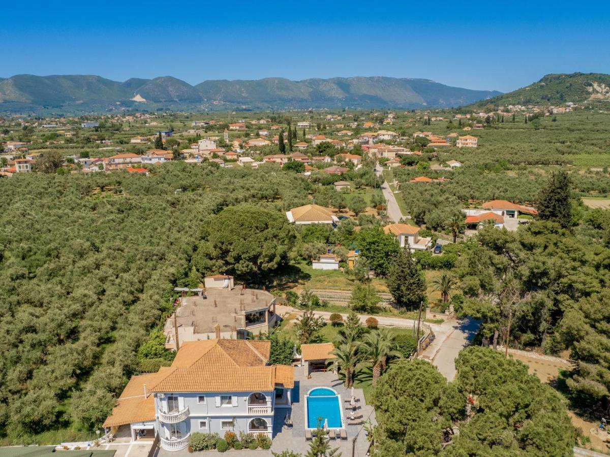 Luxury Villa Vanato & Pool Koukounariá Exteriör bild