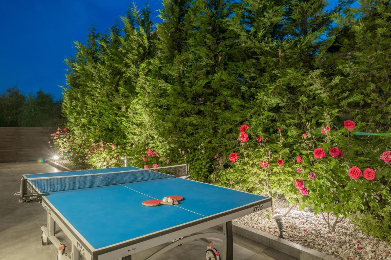 Luxury Villa Vanato & Pool Koukounariá Exteriör bild