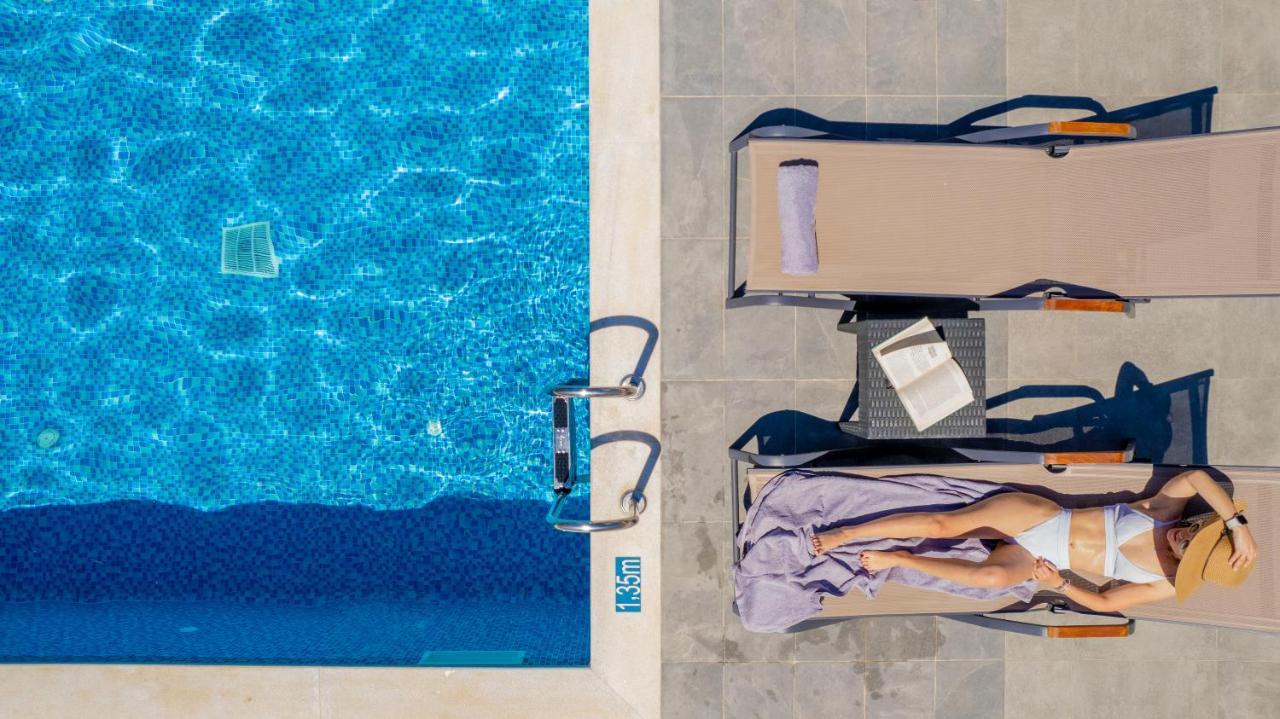 Luxury Villa Vanato & Pool Koukounariá Exteriör bild