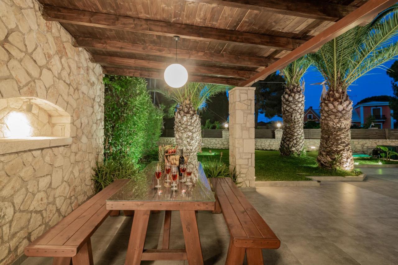 Luxury Villa Vanato & Pool Koukounariá Exteriör bild